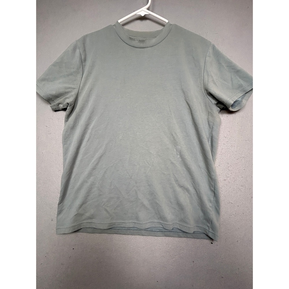 Hollister Tee Cotton Blend Sage Green Large Mens